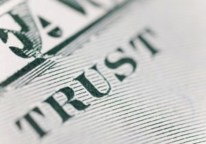 IN TRUSTS WE TRUST