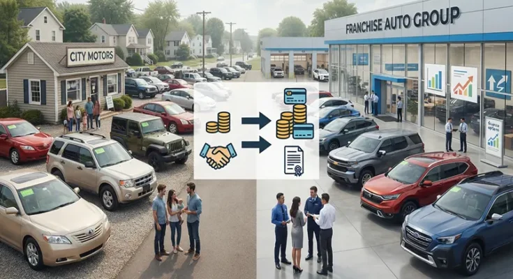 Independent vs. Franchise Auto Dealerships: Which Offers Better Deals?