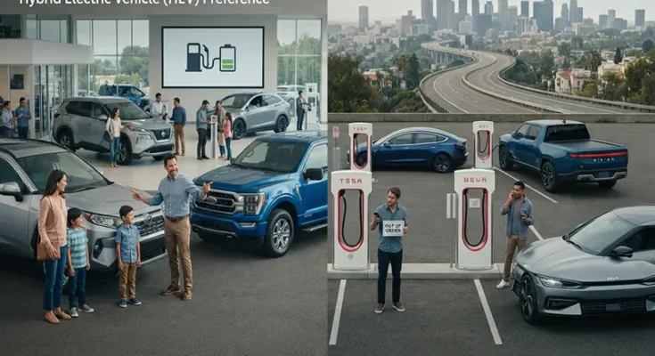 Why Hybrid Electric Vehicle Adoption Is Outpacing Battery Electric Cars in the Auto Industry